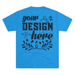 Customizable Next Level 6010 Unisex Tri-Blend Crew Neck T-Shirt