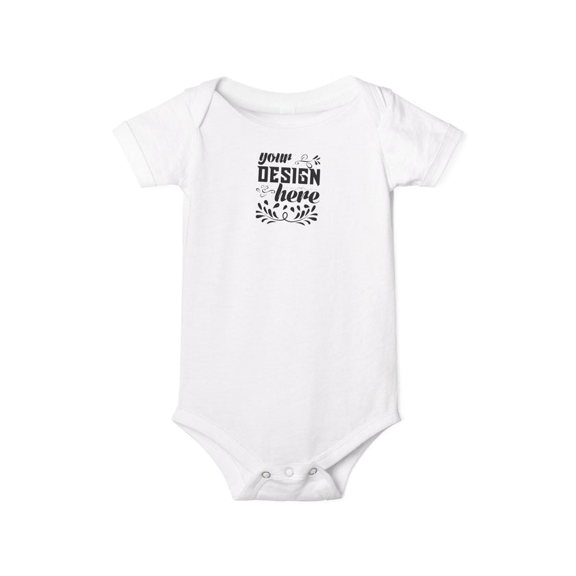 Customizable Bella+Canvas 100B Infant Jersey One Piece Bodysuit