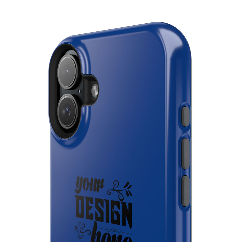 Customizable Magnetic Impact Resistant Phone Case Dual Layer Full Wrap