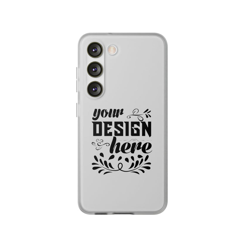 Customizable Flexi TPU Phone Case Slim Matte Protective Cover