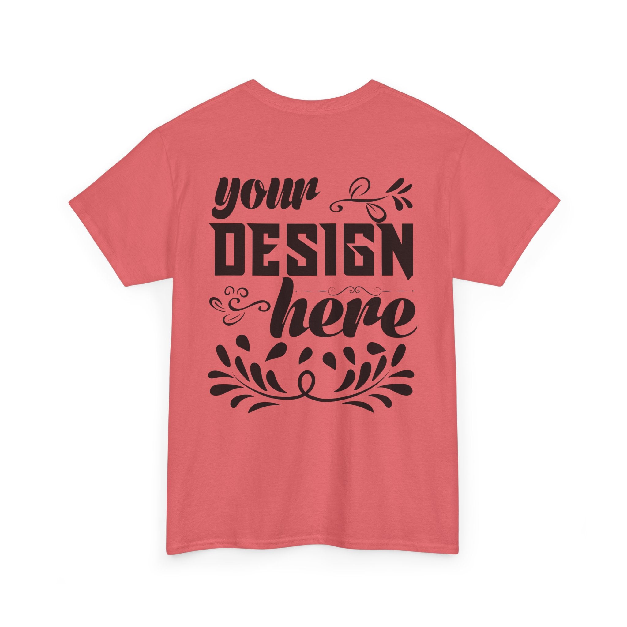 Customizable Gildan 5000 Unisex Heavy Cotton T-Shirt Classic Fit