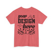Customizable Gildan 5000 Unisex Heavy Cotton T-Shirt Classic Fit