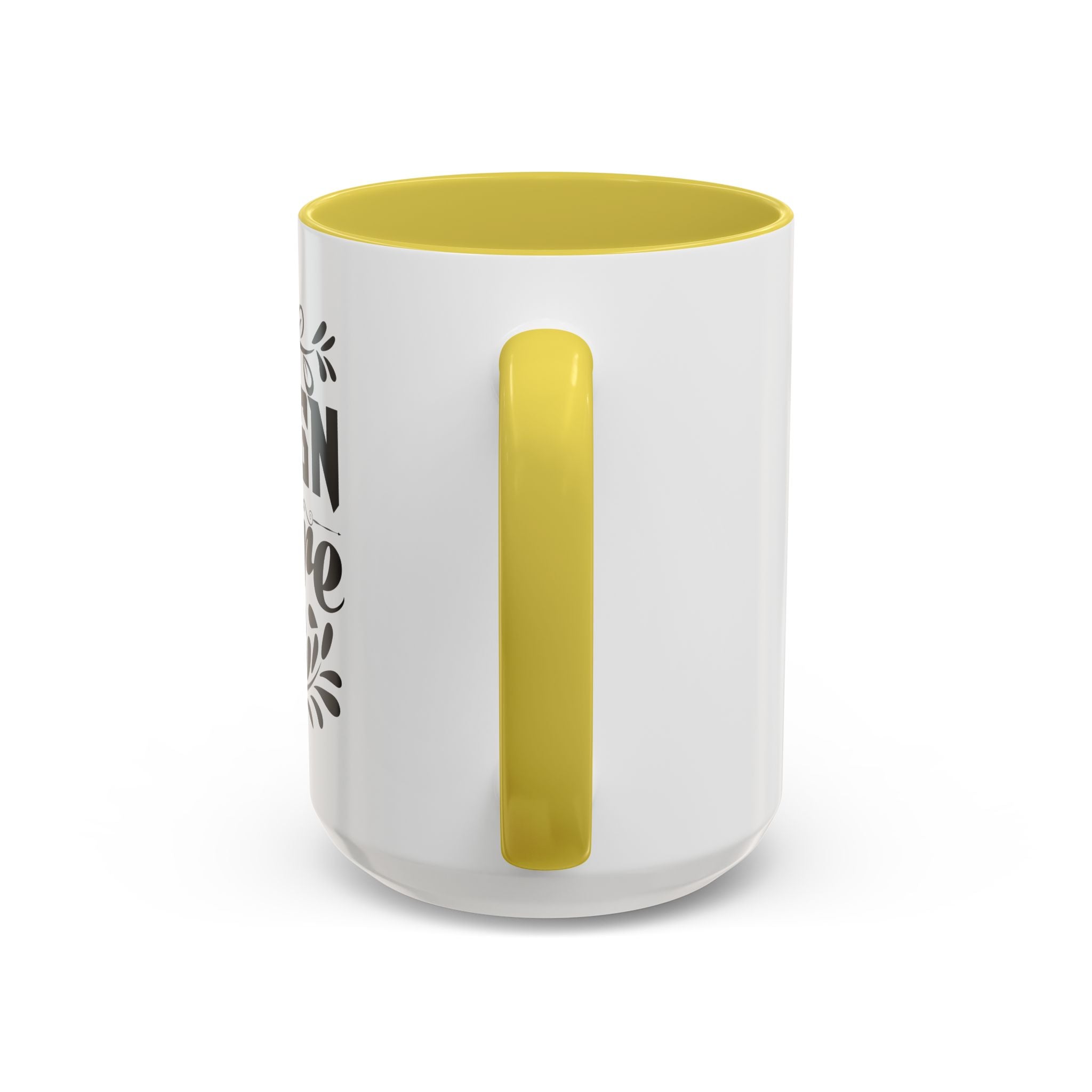 Customizable Glossy Ceramic Accent Mug 11oz and 15oz