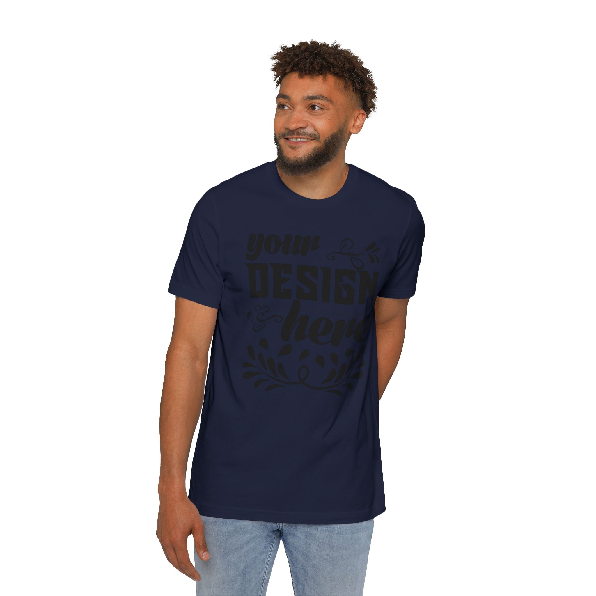 Customizable Bella+Canvas 3001U USA-Made Unisex Jersey T-Shirt