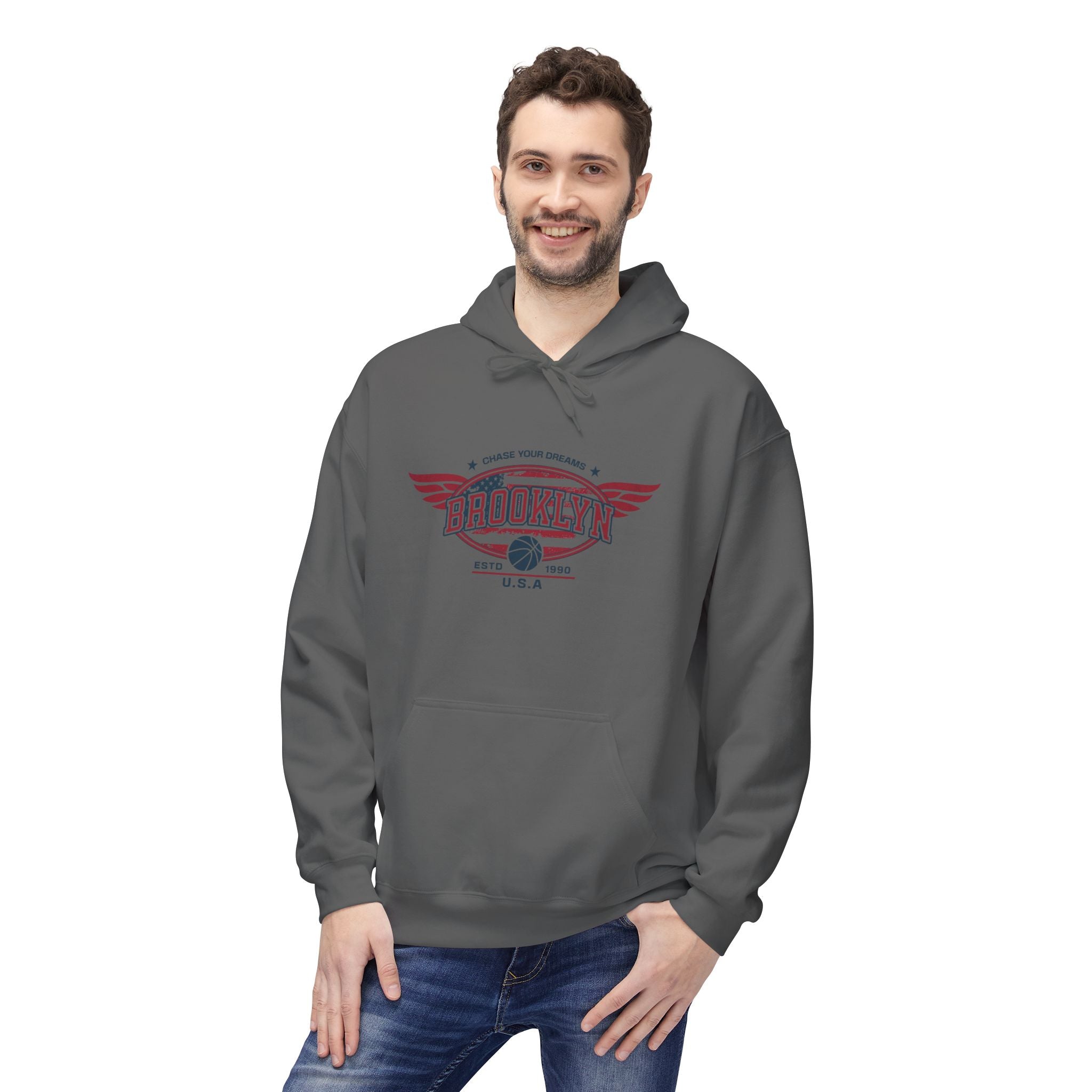 Gildan SF500 Unisex Midweight Fleece Hoodie | Limited Edition Graphic Print