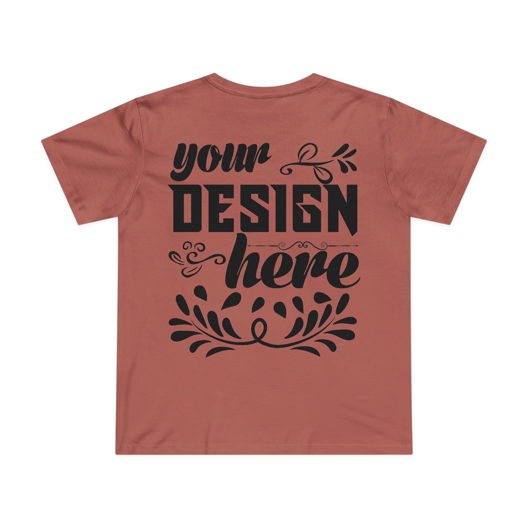 Customizable AS Colour 4001 Womens Maple Cotton T-Shirt