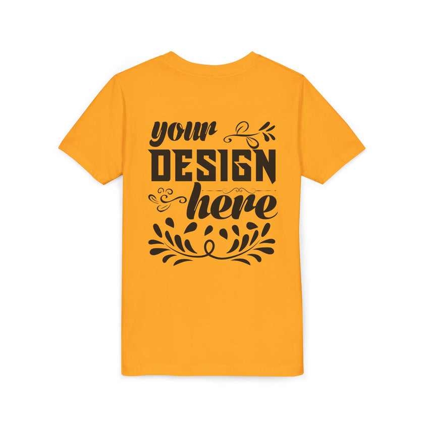 Customizable Bella+Canvas 3001Y Youth Short Sleeve T-Shirt Premium Fit