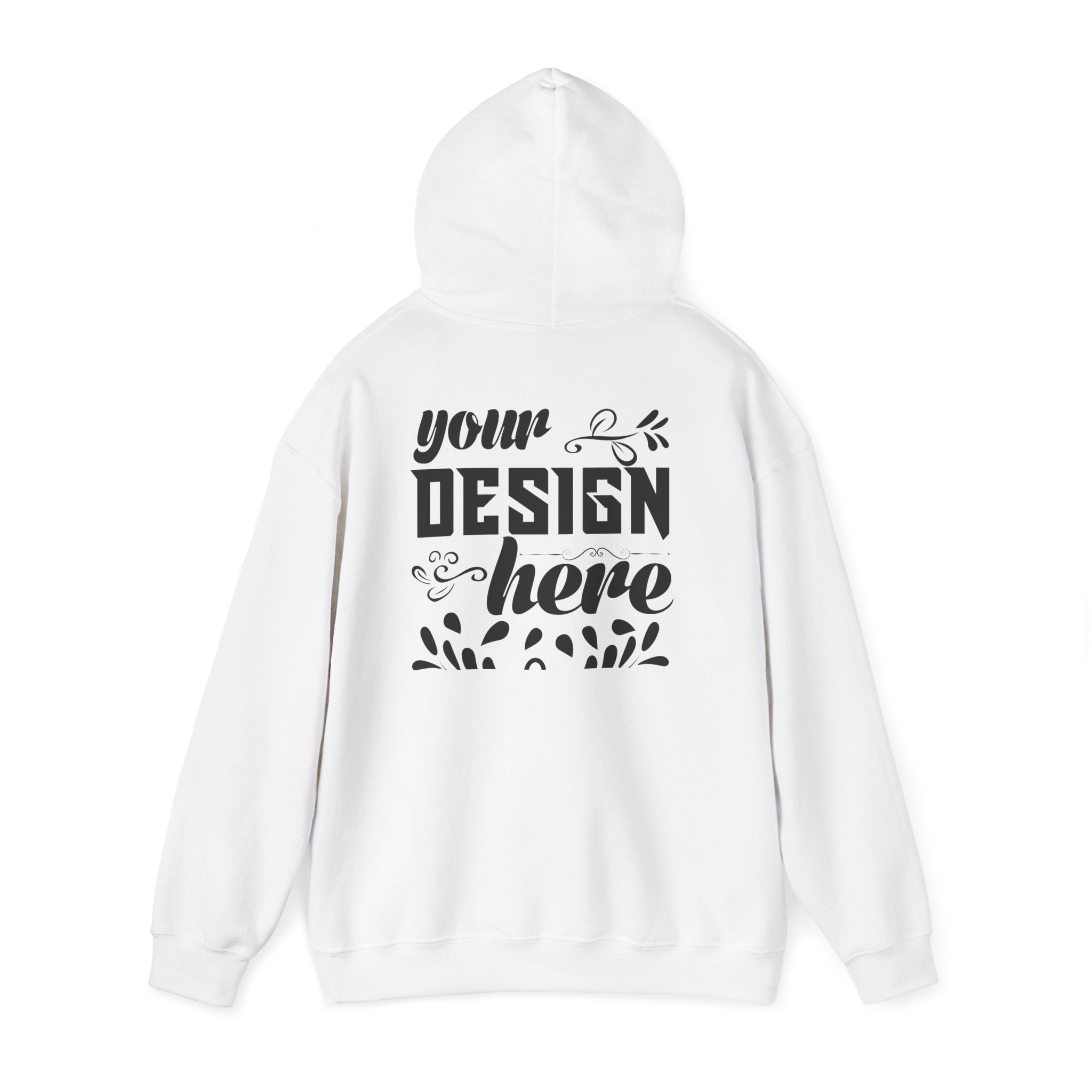 Customizable Gildan 18500 Unisex Heavy Blend Hooded Sweatshirt