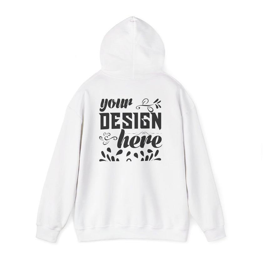 Customizable Gildan 18500 Unisex Heavy Blend Hooded Sweatshirt