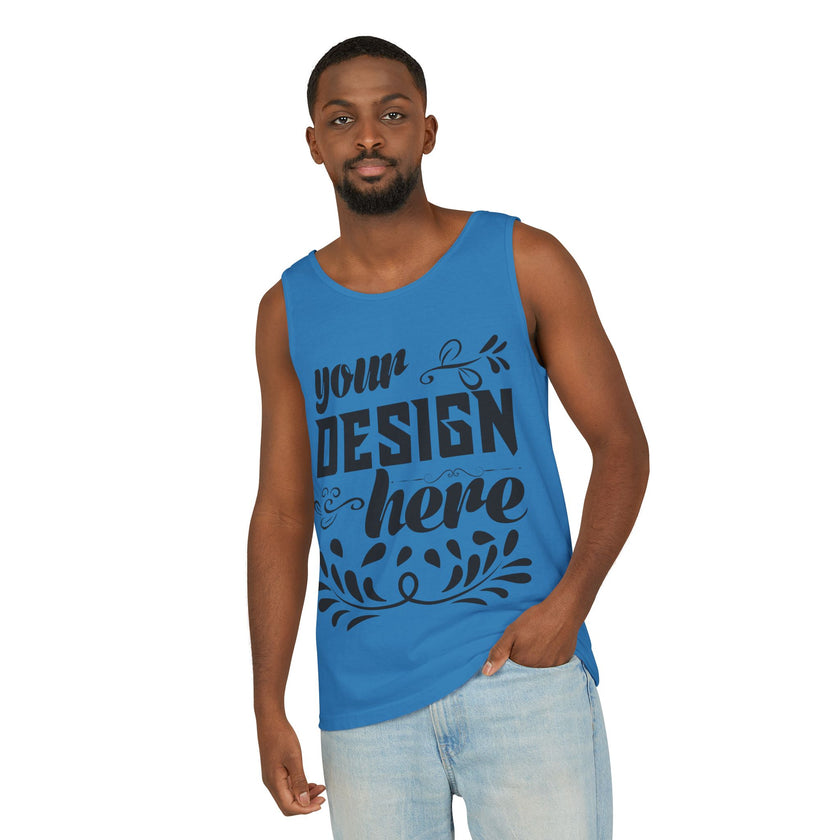 Customizable  Comfort Colors 9360  Unisex Garment Dyed Tank Top