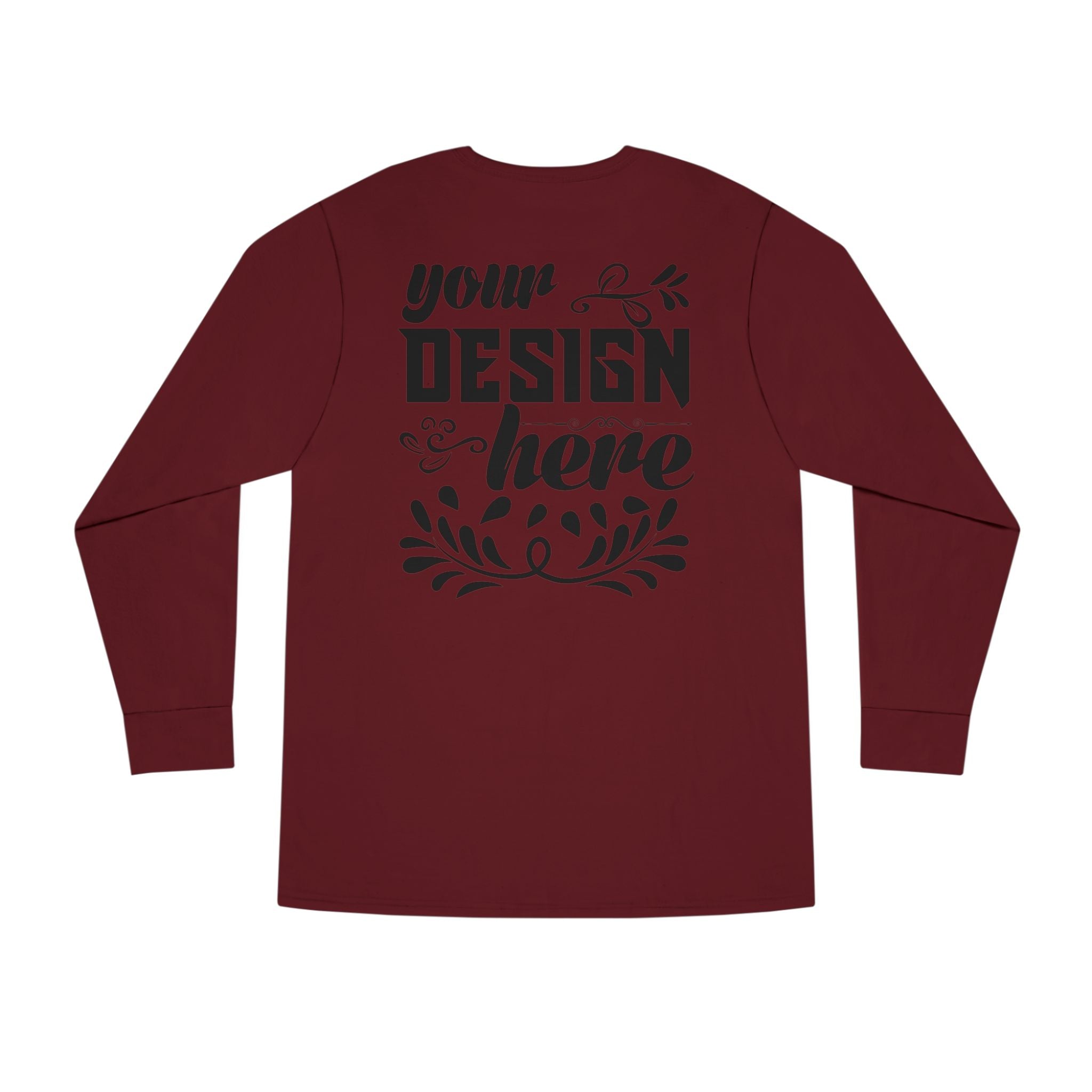 Customizable Lane Seven LS15009 Unisex Long Sleeve Crewneck Tee