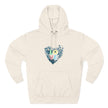 Lane Seven LS14001 Unisex  Fleece Hoodie | Butterfly Love Graphic Print