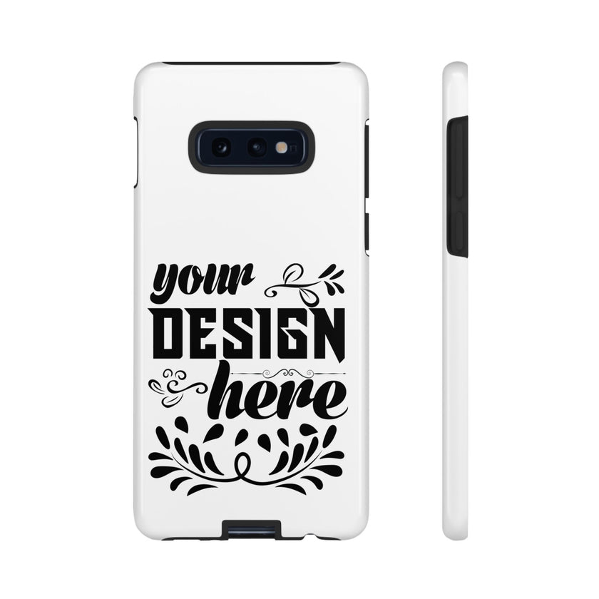 Customizable Tough Dual Layer Phone Case Polycarbonate TPU Liner Protective