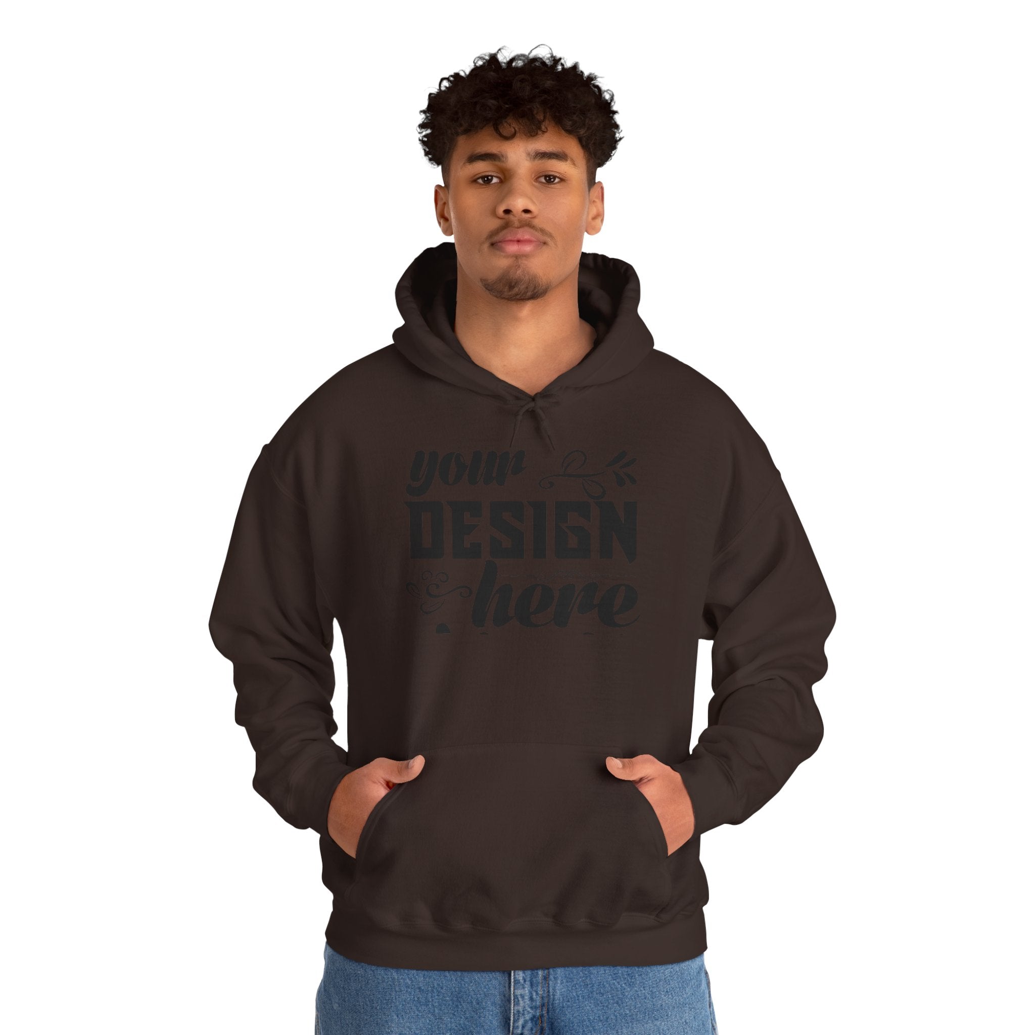 Customizable Gildan 18500 Unisex Heavy Blend Hooded Sweatshirt