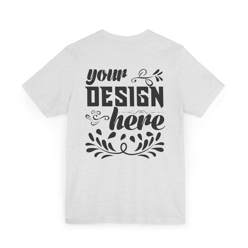 Customizable Prime Essentials Unisex Jersey T-Shirt Lightweight