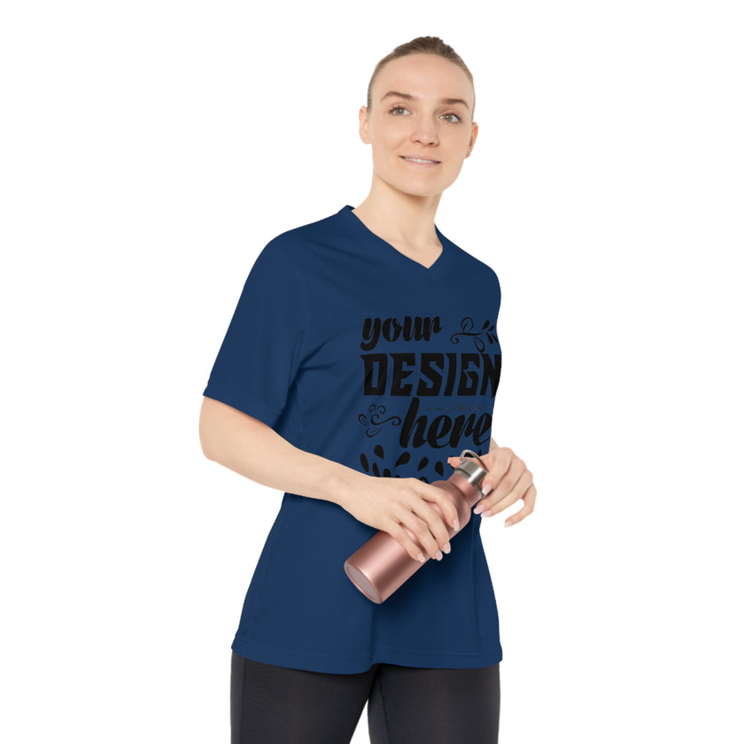 Customizable Team 365 TT11W Womens Performance V Neck T Shirt