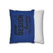 Customizable Spun Polyester Square Pillowcase Double-Sided Print Cover