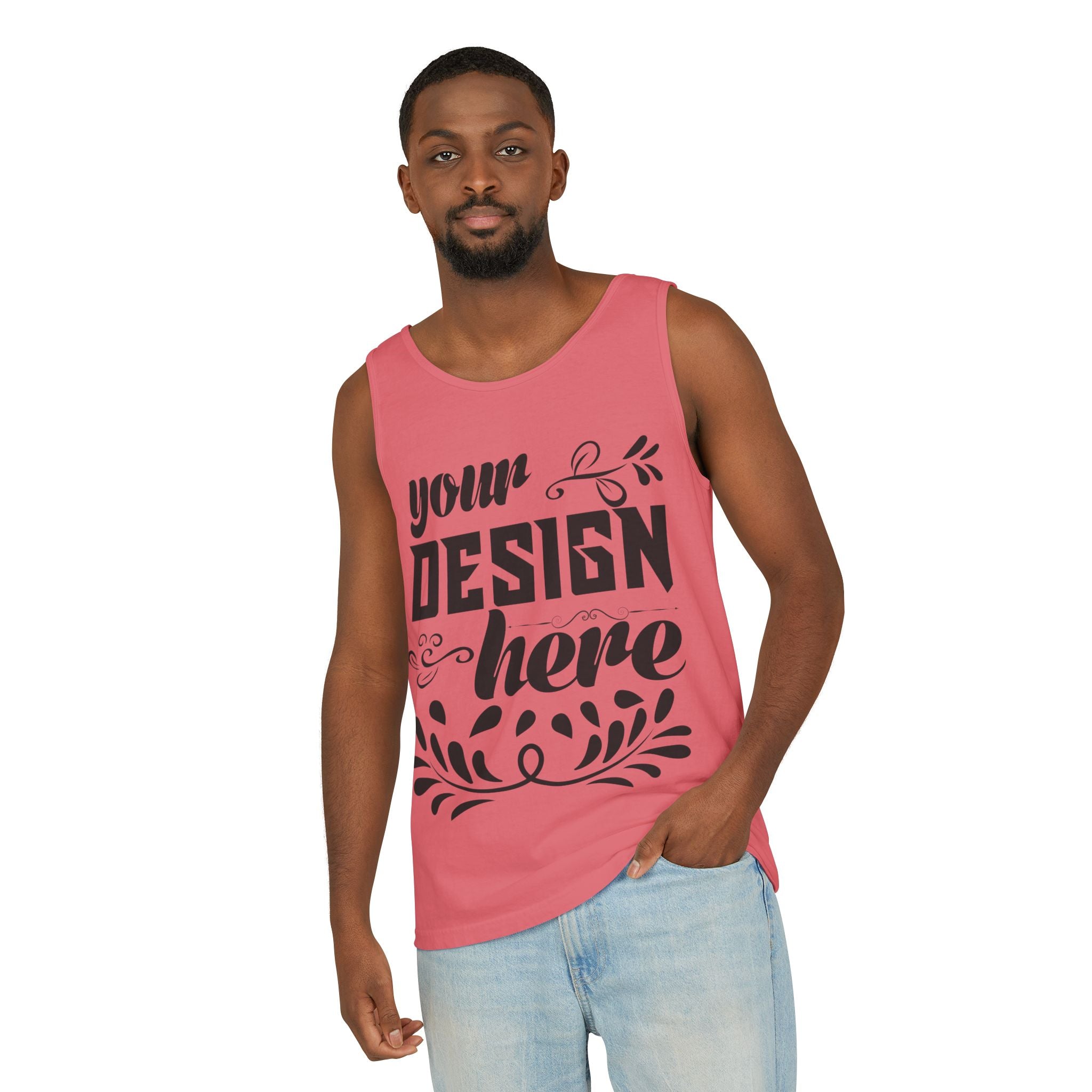 Customizable  Comfort Colors 9360  Unisex Garment Dyed Tank Top