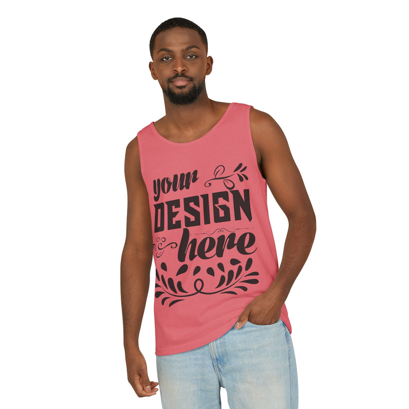 Customizable  Comfort Colors 9360  Unisex Garment Dyed Tank Top