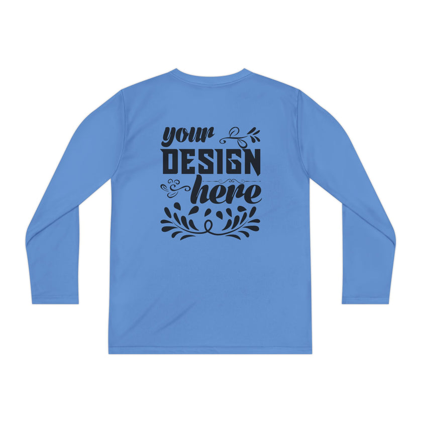 Customizable Sport Tek YST350LS Youth Long Sleeve Competitor Tee