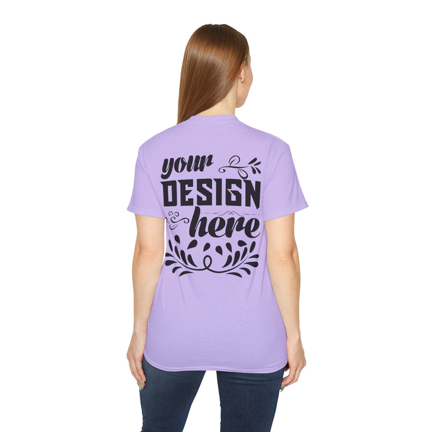 Customizable Gildan 2000 Unisex Ultra Cotton Crew Neck T-Shirt