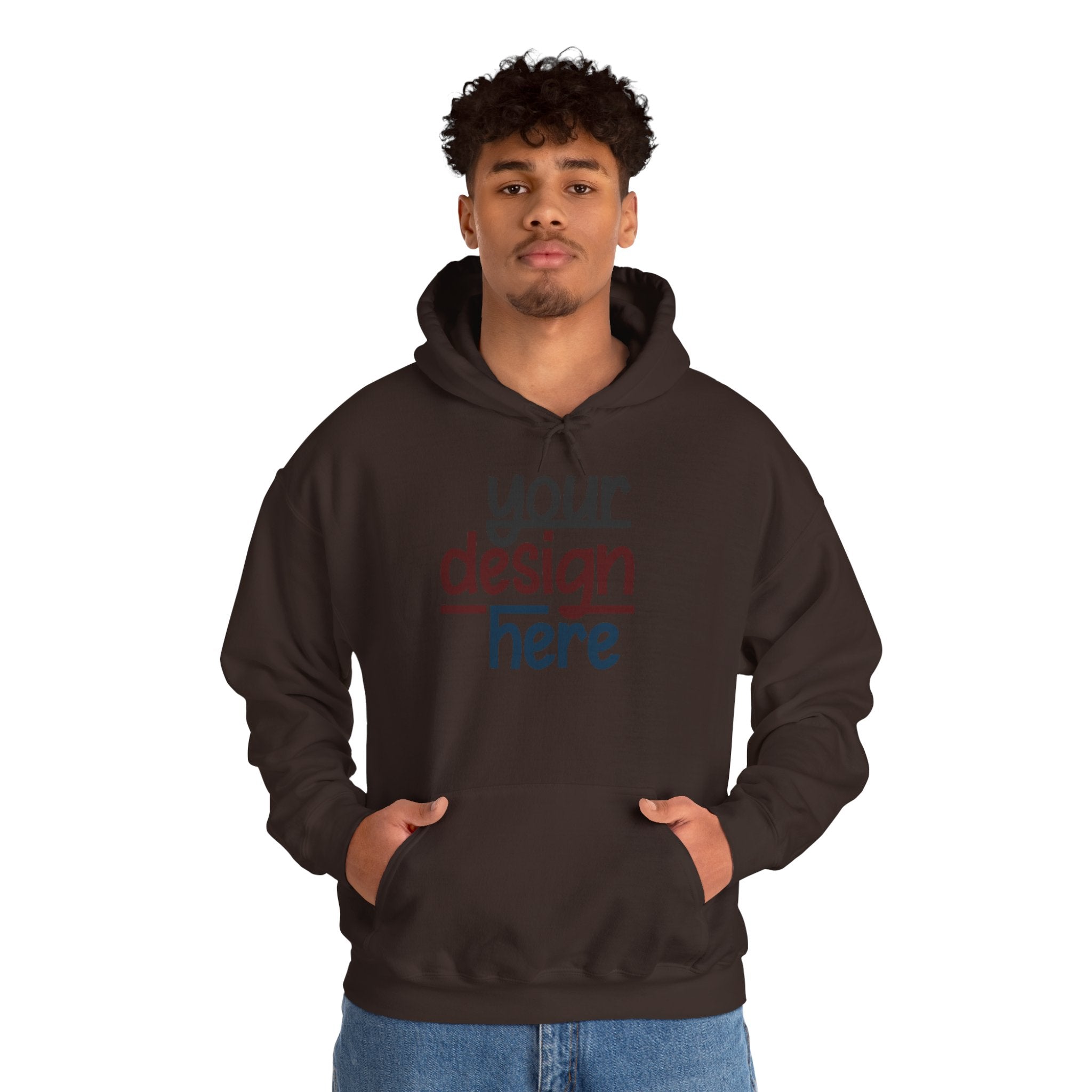 Customizable Gildan 18500 Unisex Heavy Blend Hooded Sweatshirt