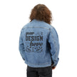 Customizable Men's Denim Jacket Relaxed Fit Stretch Blend Classic