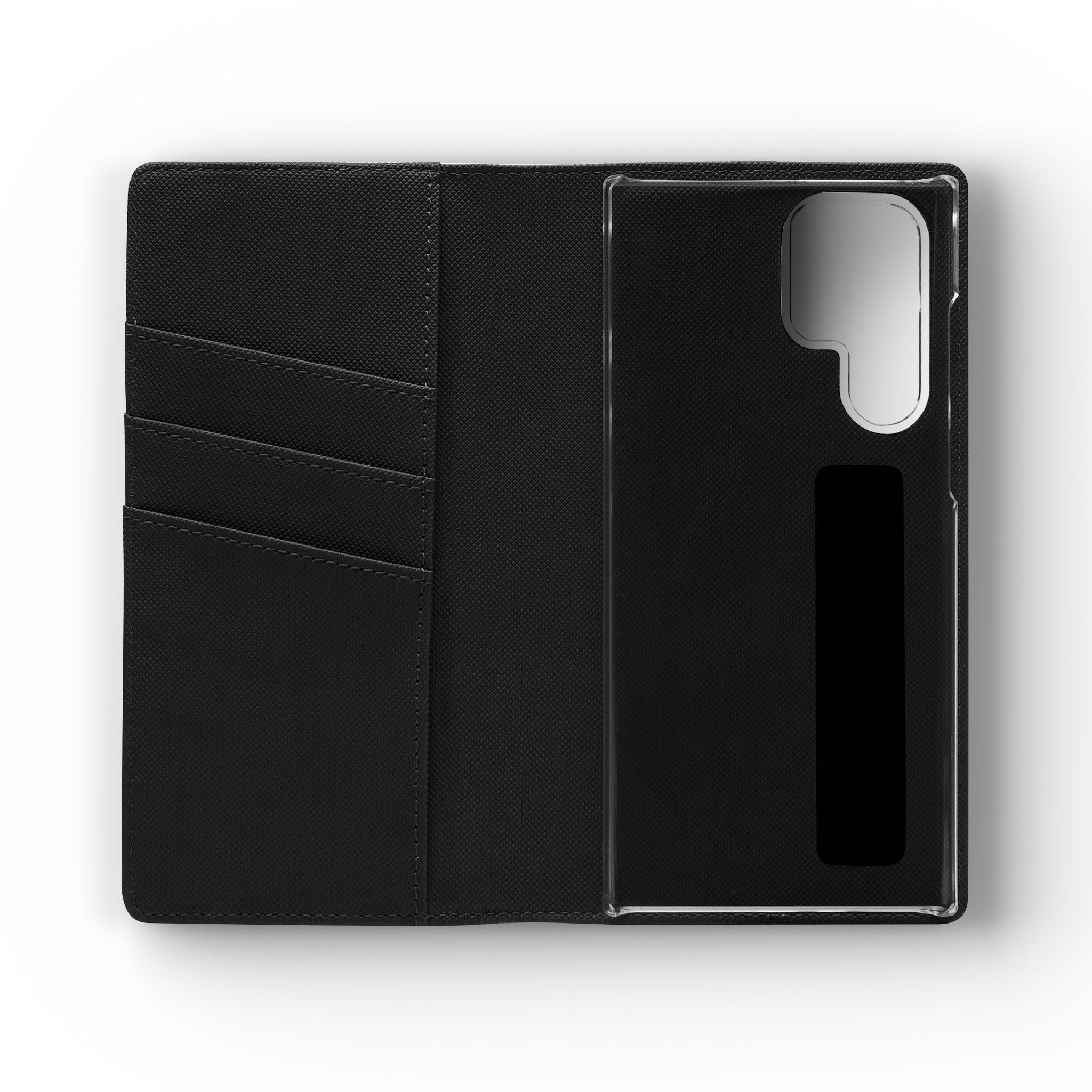 Customizable Flip Folio Phone Case With Card Slots Stand And Elastic Strap