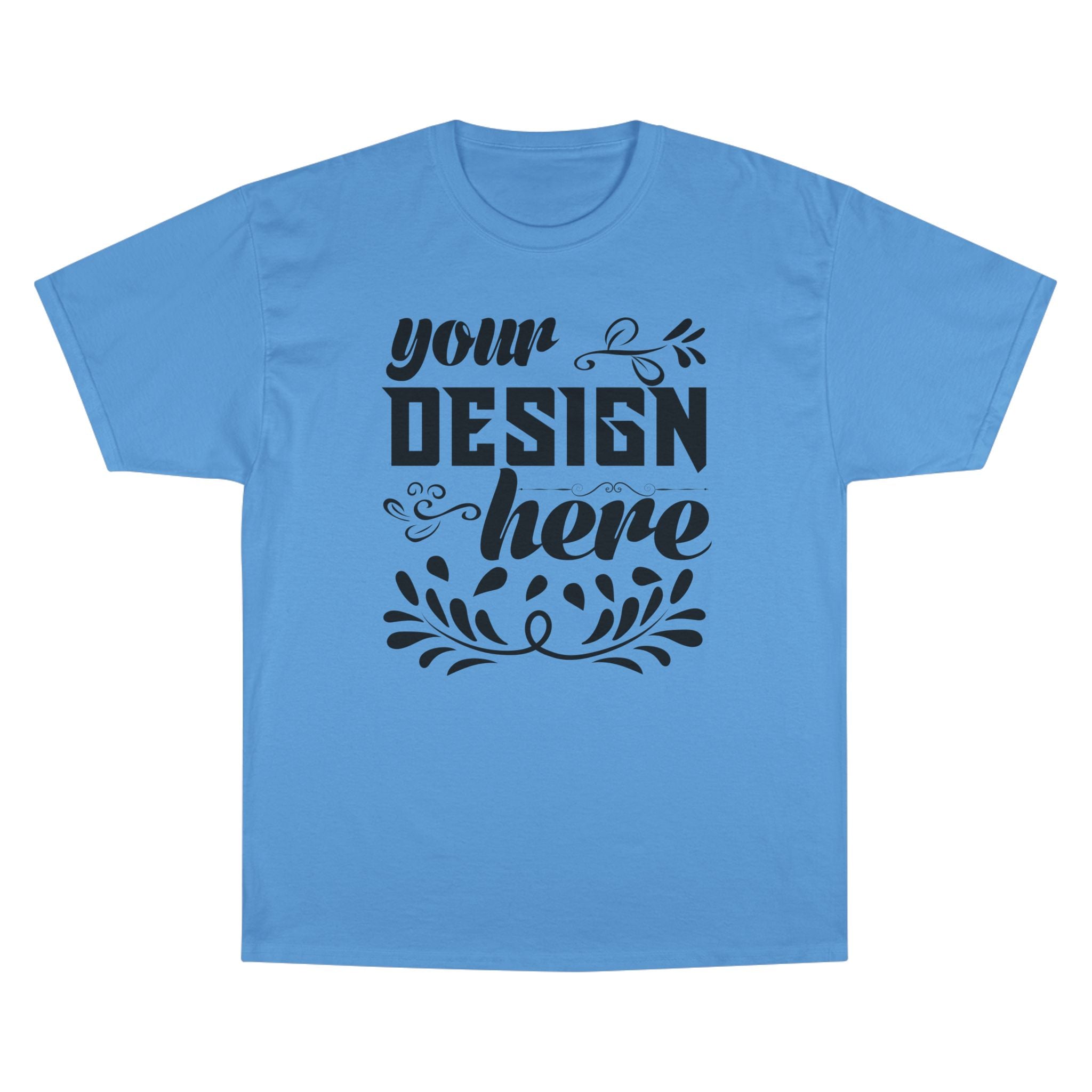 Customizable Champion T425 Unisex Cotton T-Shirt Classic Fit