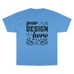 Customizable Champion T425 Unisex Cotton T-Shirt Classic Fit