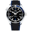 Nameria Automatic Luminous Date Watch Rubber Strap 45mm
