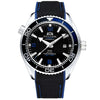 Nameria Automatic Luminous Date Watch Rubber Strap 45mm