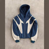 Nameria Unisex 3D Effect Zip Hoodie Relaxed Fit