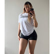 Nameria Graphic Crewneck Loose Fit T-Shirt
