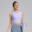 Nameria Seamless Fixed Cup Yoga Sports Bra