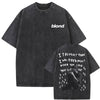 Nameria Unisex Vintage Wash Oversized Cotton T-Shirt