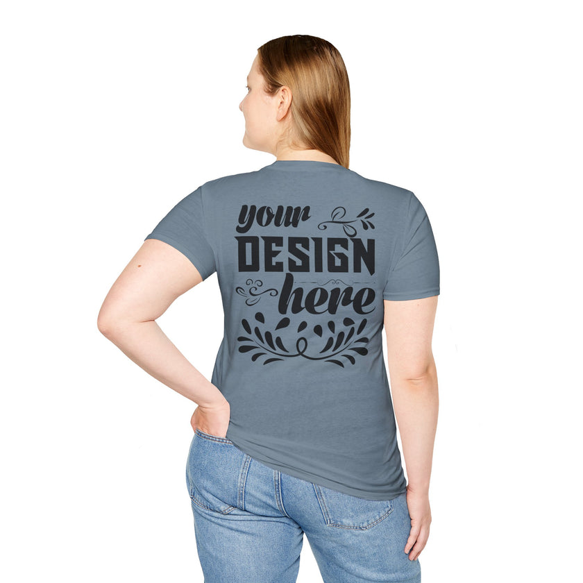 Customizable Gildan 64000 Unisex Softstyle T-Shirt Classic Fit