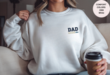 Unisex Garment-Dyed Sweatshirt with Dad Mode Embroidery