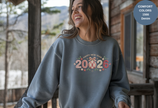 Happy New Year 2026 Knitted-Style Print Sweatshirt – Unisex Garment-Dyed