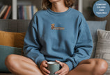 Western Cow Print Unisex Garment-Dyed Sweatshirt