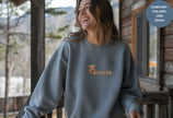 Western Cow Print Unisex Garment-Dyed Sweatshirt