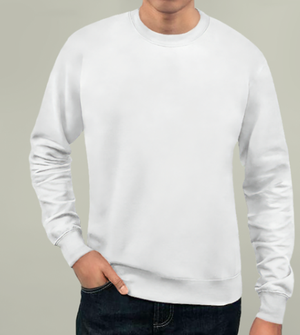 Customizable AWDis JH030 Unisex Sweatshirt DTG Custom Design