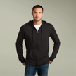 Customizable District DT1100 Unisex Jersey Full Zip Hoodie