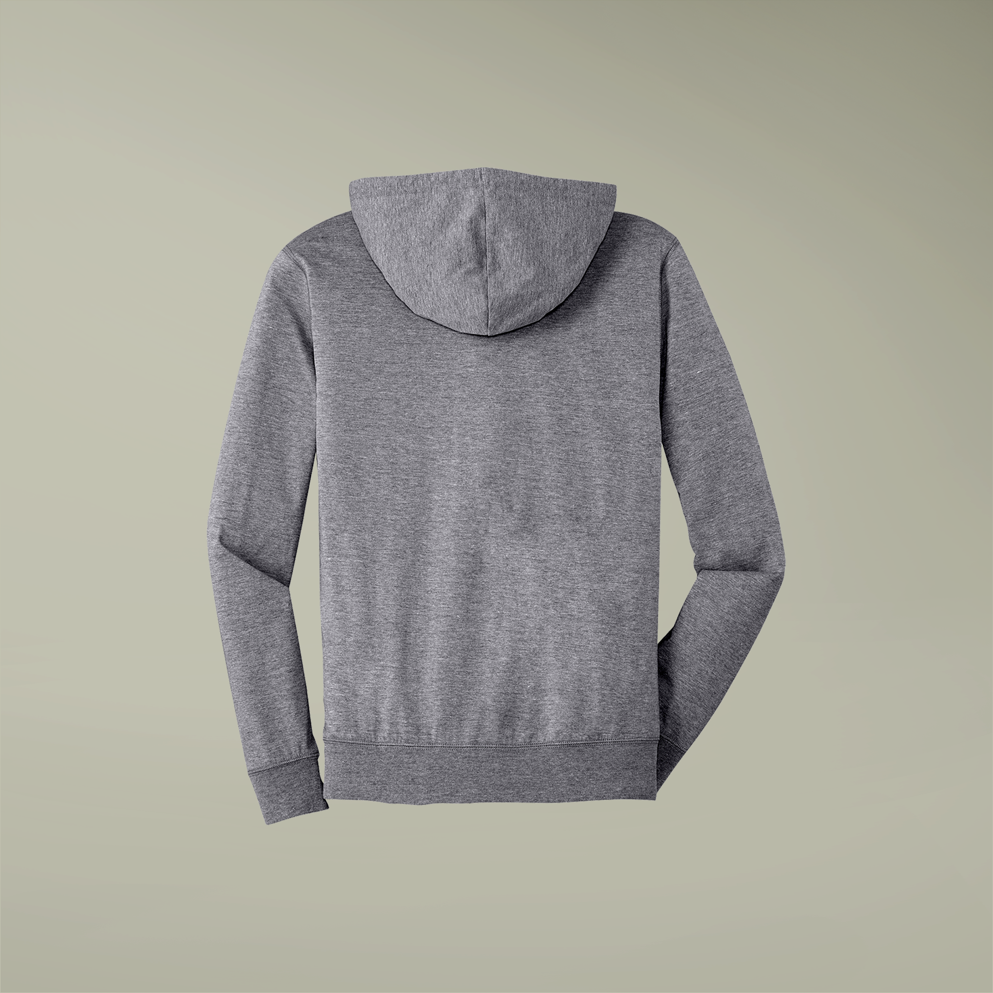 Customizable District DT1100 Unisex Jersey Full Zip Hoodie