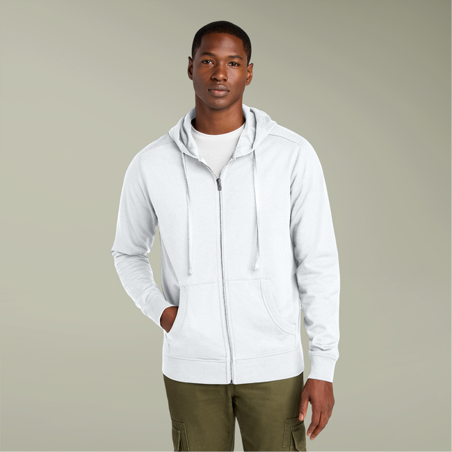 Customizable District DT8102 Mens Re Fleece Full Zip Hoodie