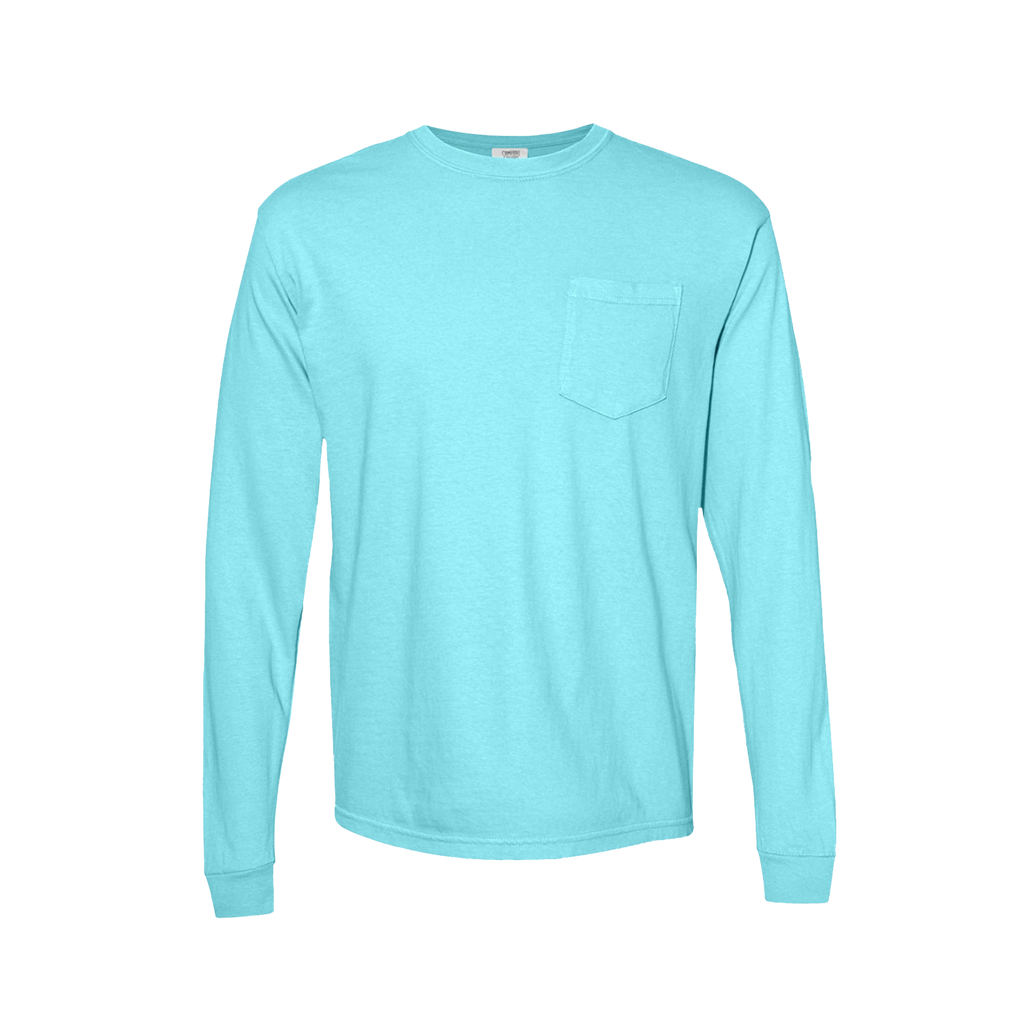 Customizable Comfort Colors 4410 Unisex Heavyweight Long Sleeve Pocket Tee
