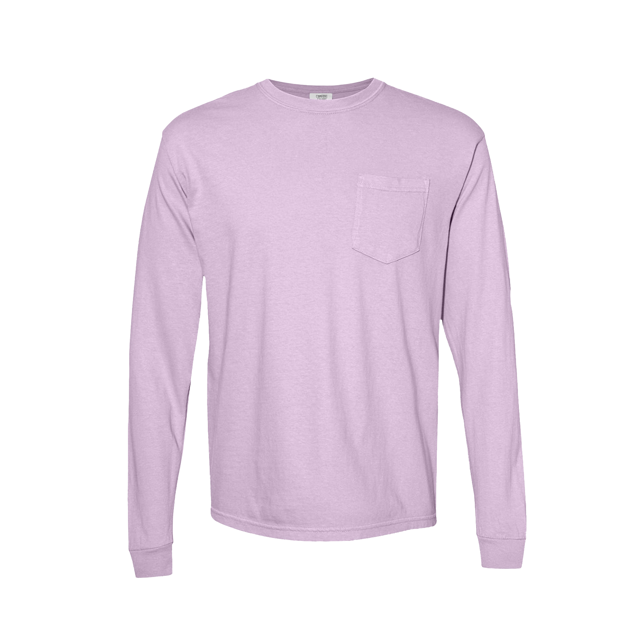 Customizable Comfort Colors 4410 Unisex Heavyweight Long Sleeve Pocket Tee
