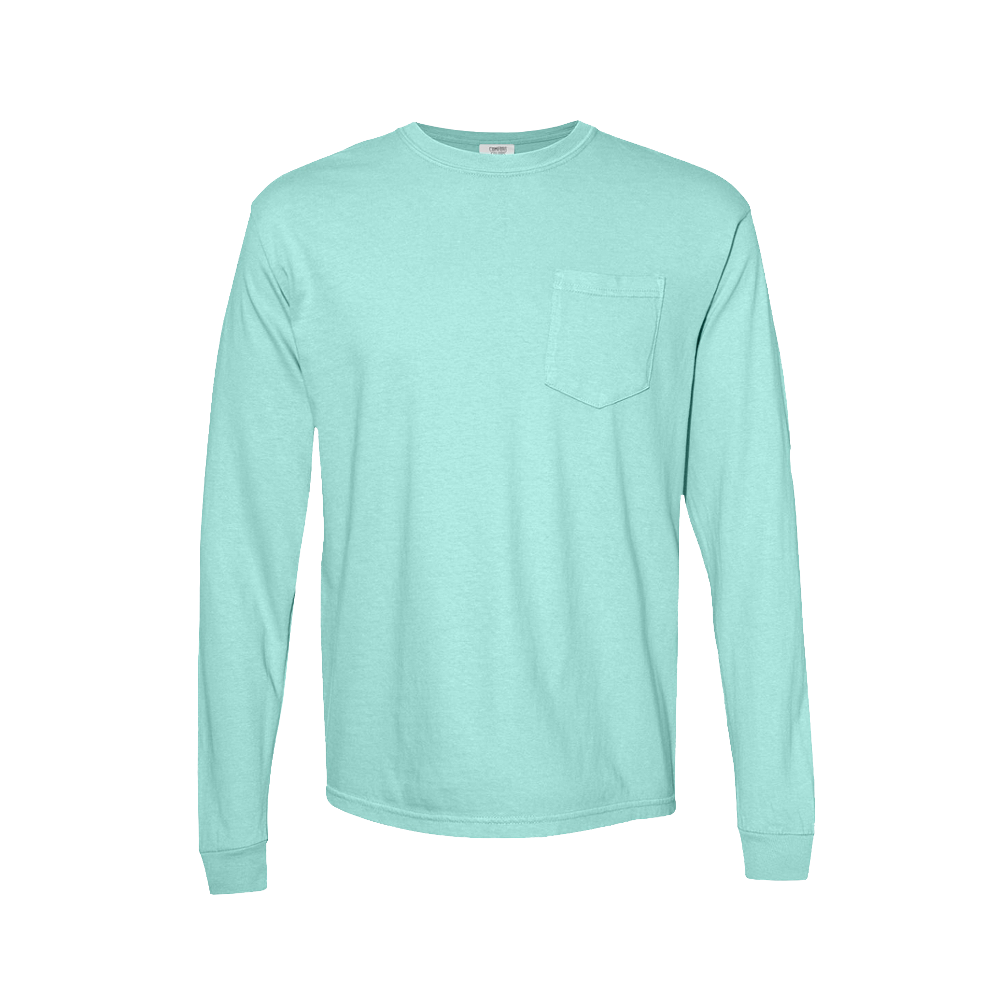 Customizable Comfort Colors 4410 Unisex Heavyweight Long Sleeve Pocket Tee