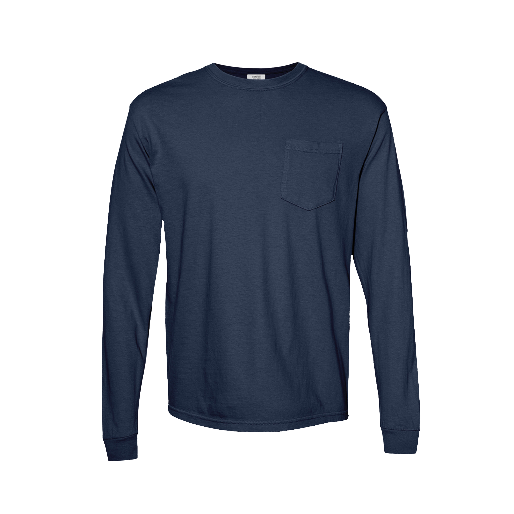 Customizable Comfort Colors 4410 Unisex Heavyweight Long Sleeve Pocket Tee