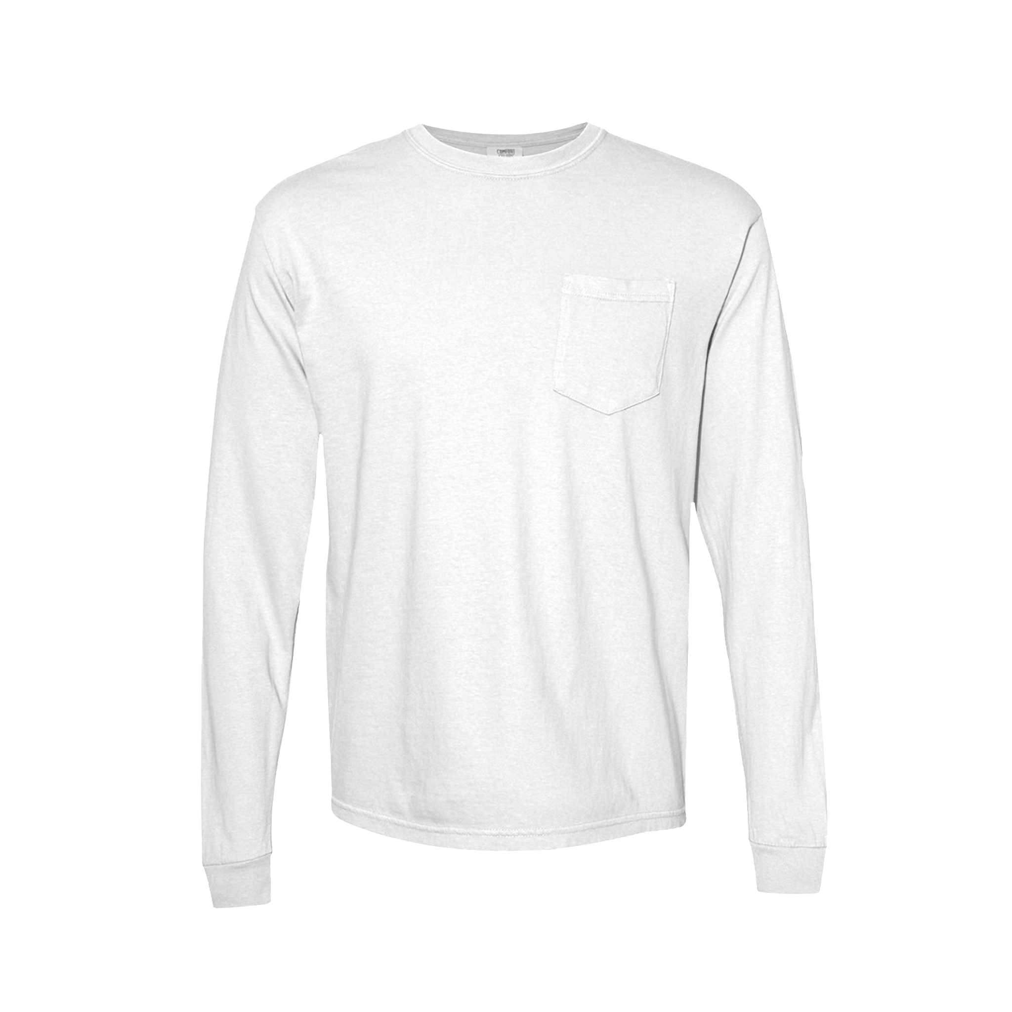 Customizable Comfort Colors 4410 Unisex Heavyweight Long Sleeve Pocket Tee